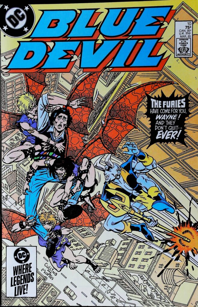 Blue Devil #10, vue de l'exemplaire