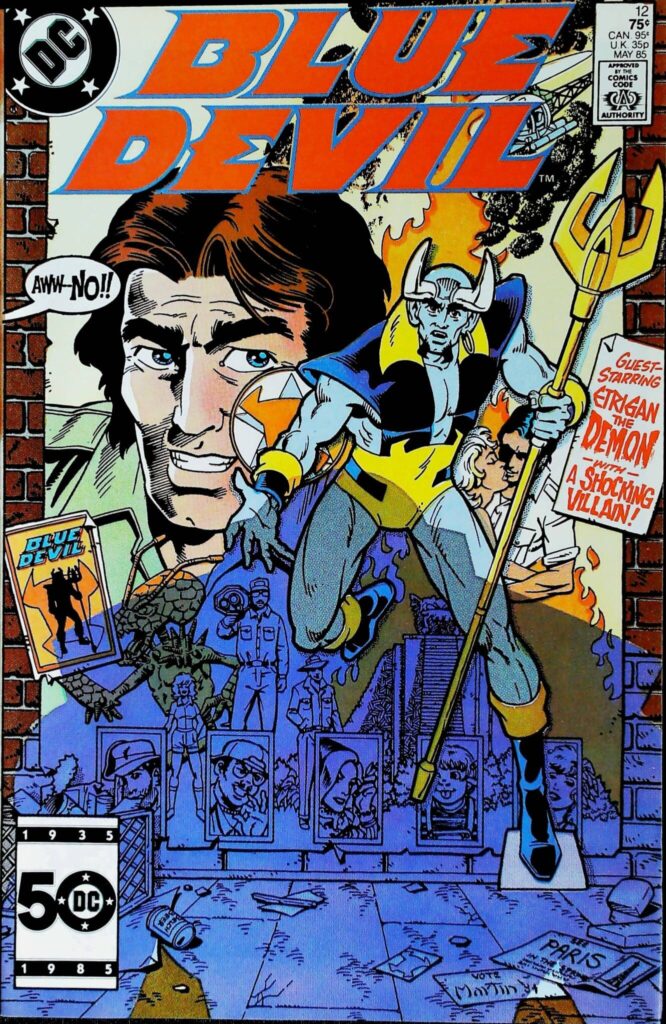 Blue Devil #12, vue de l'exemplaire