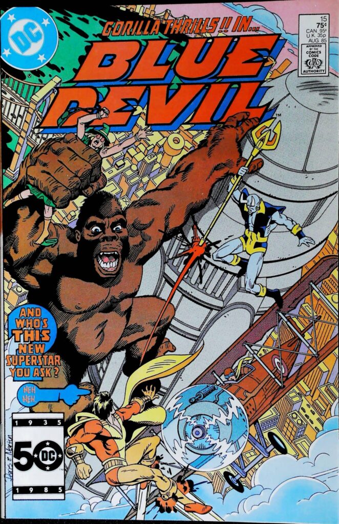 Blue Devil #15, vue de l'exemplaire