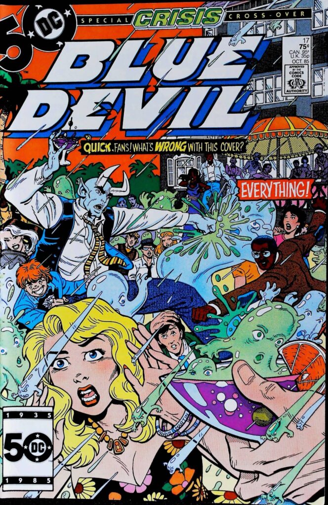 Blue Devil #17, vue de l'exemplaire