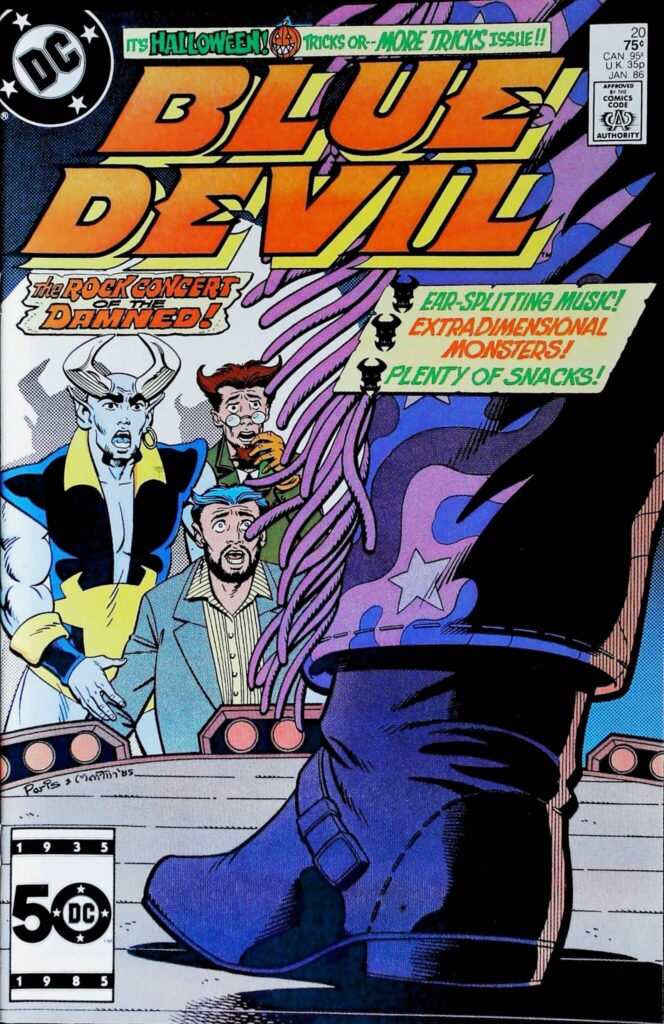 Blue Devil #20, vue de l'exemplaire