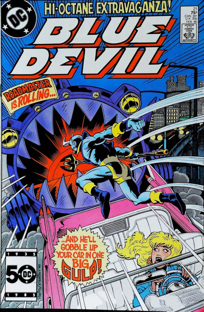Blue Devil #21, vue de l'exemplaire