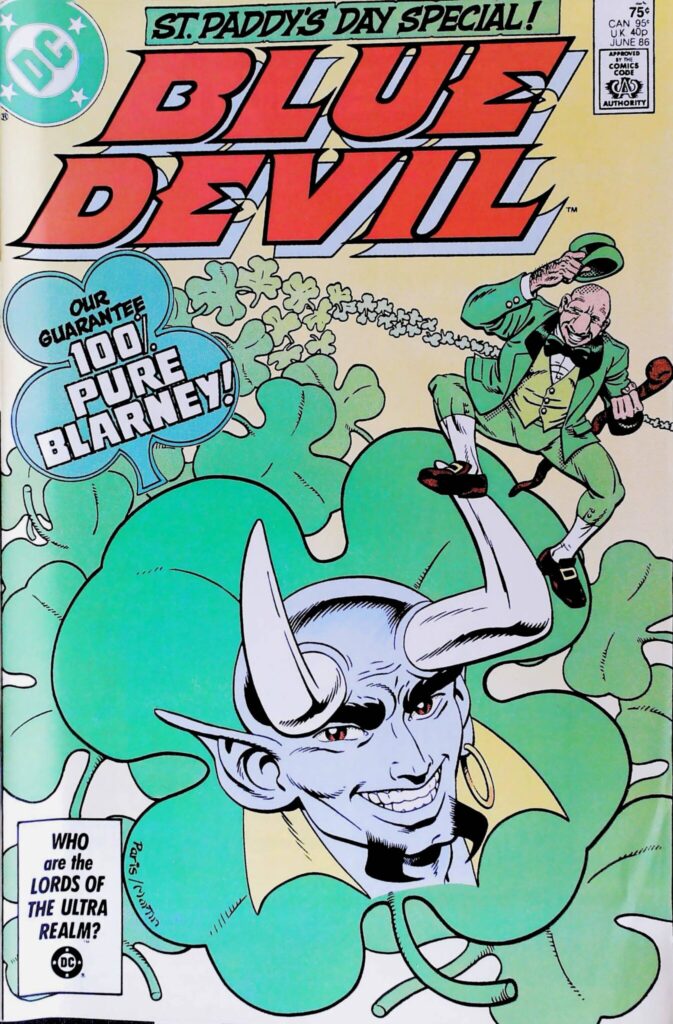 Blue Devil #25, vue de l'exemplaire
