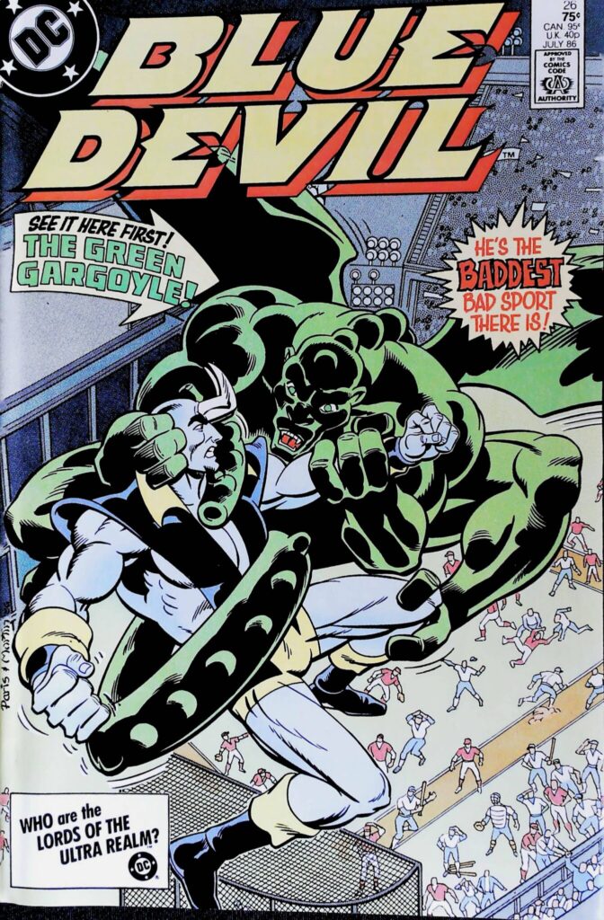 Blue Devil #26, vue de l'exemplaire