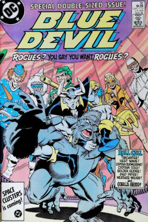BLUE DEVIL (1986) #30 DC Comics lecubeacomics.com