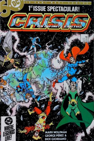 CRISIS ON INFINITE EARTHS (1985) #1 DC Comics lecubeacomics.com