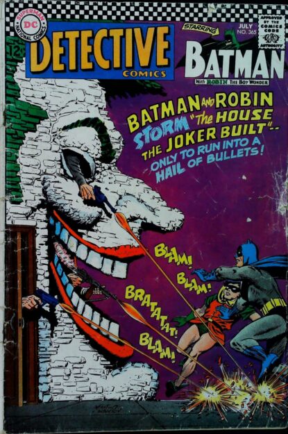 Couverture de DETECTIVE COMICS (1937) #365 - par Carmine Infantino - lecubeacomics.com