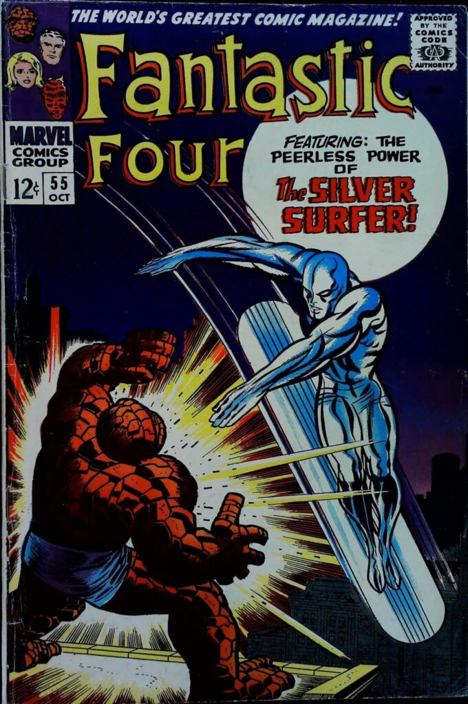 Fantastic Four #55, vue de l'exemplaire