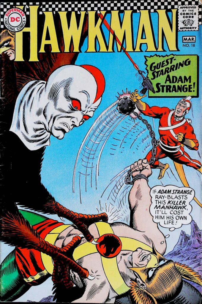 Hawkman #18, vue de l'exemplaire