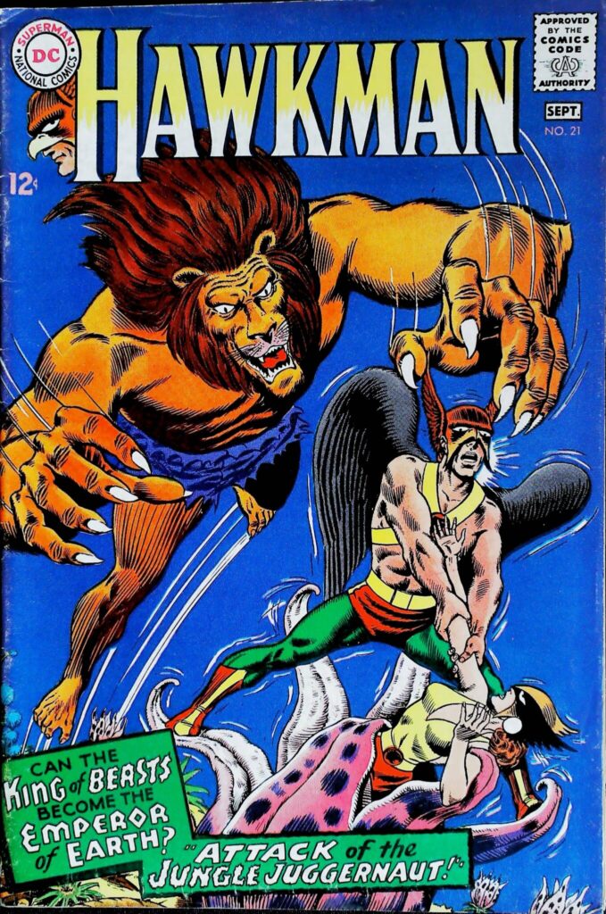 Hawkman #21, vue de l'exemplaire