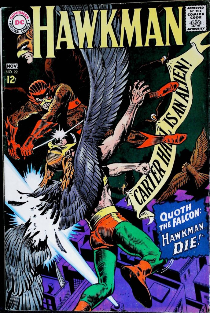 Hawkman #22, vue de l'exemplaire