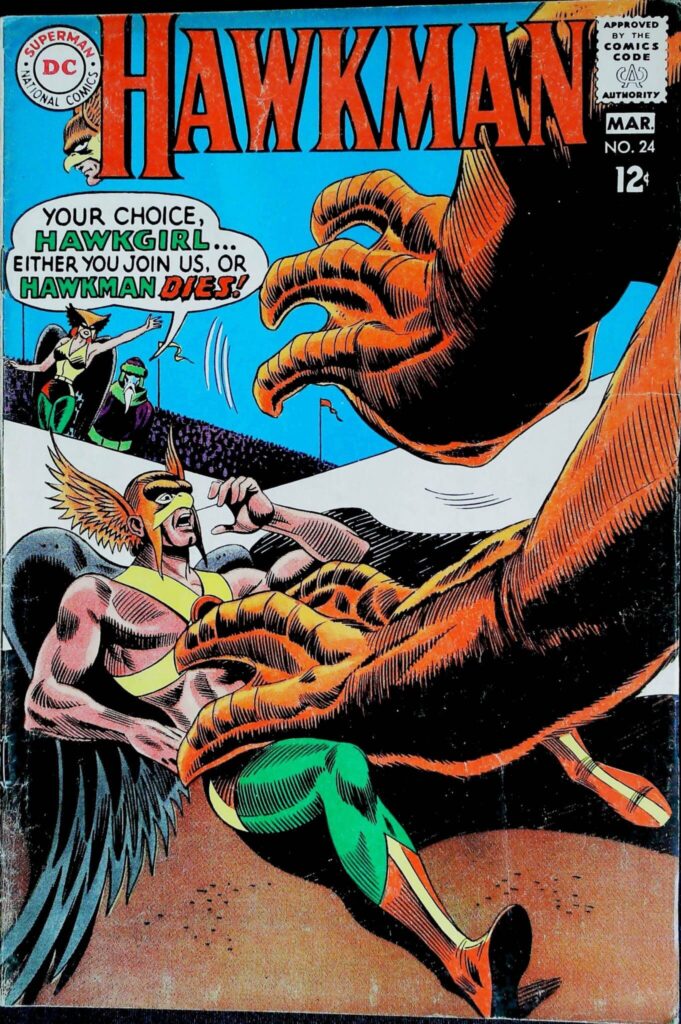 Hawkman #24, vue de l'exemplaire