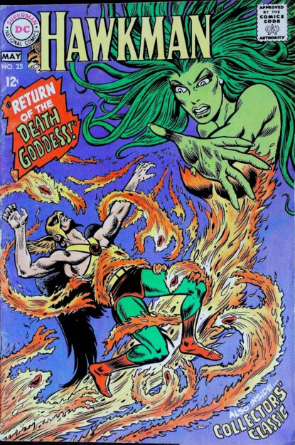 Couverture de HAWKMAN (1964) #25 - par Dick Dillin - lecubeacomics.com