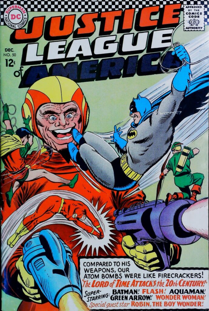 Justice League Of America #50, vue de l'exemplaire