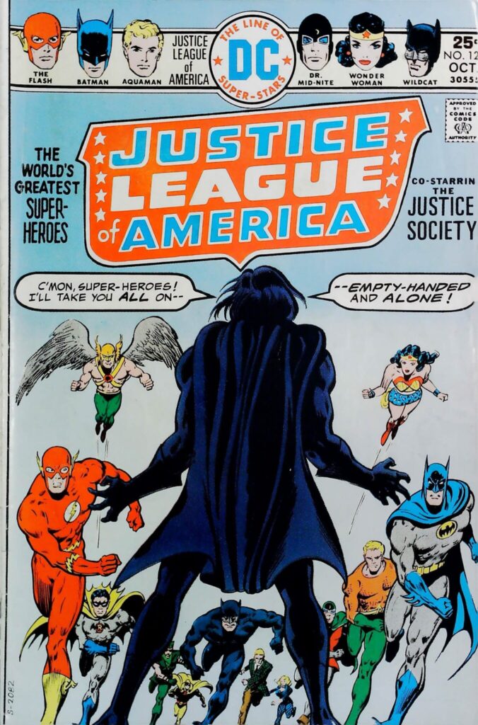 Justice League Of America #123, vue de l'exemplaire