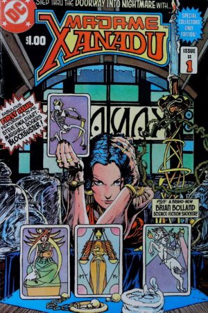 Couverture de MADAME XANADU (1981) #1 - par Mike Kaluta - lecubeacomics.com