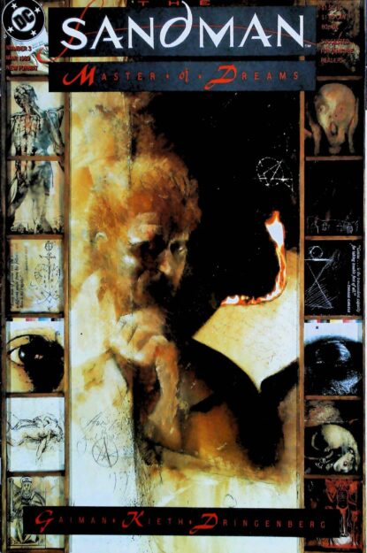 Couverture de SANDMAN (1989) #3 - par Dave McKean - lecubeacomics.com