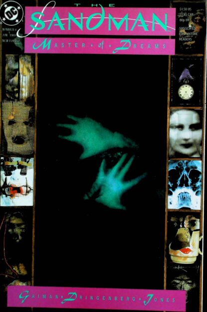 Couverture de SANDMAN (1989) #6 - par Dave McKean - lecubeacomics.com
