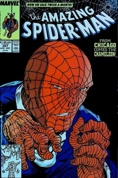 Couverture de AMAZING SPIDER-MAN (1963) #307 - par Todd McFarlane - lecubeacomics.com