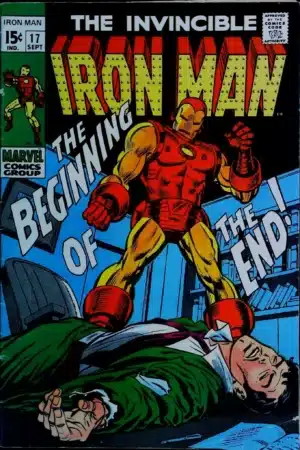 Couverture de IRON MAN (1968) #17 - par George Tuska - lecubeacomics.com