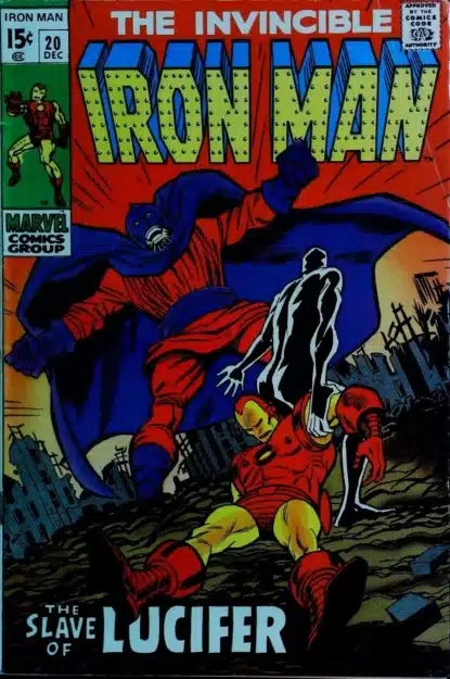Couverture de IRON MAN (1968) #20 - par George Tuska - lecubeacomics.com