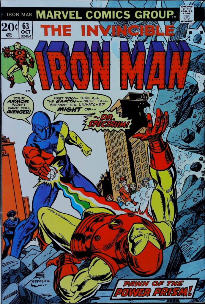 Iron Man #63, vue de l'exemplaire