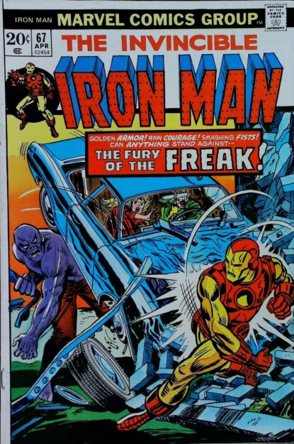 Couverture de IRON MAN (1968) #67 - par Gil Kane - lecubeacomics.com
