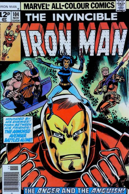 Couverture de IRON MAN (1968) #104 - par Dave Cockrum - lecubeacomics.com