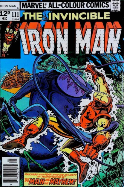 Couverture de IRON MAN (1968) #111 - par Keith Pollard - lecubeacomics.com