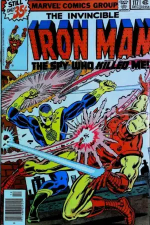 Couverture de IRON MAN (1968) #117 - par John Romita Jr - lecubeacomics.com