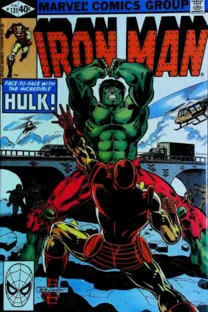 Couverture de IRON MAN (1968) #131 - par Bob Layton - lecubeacomics.com