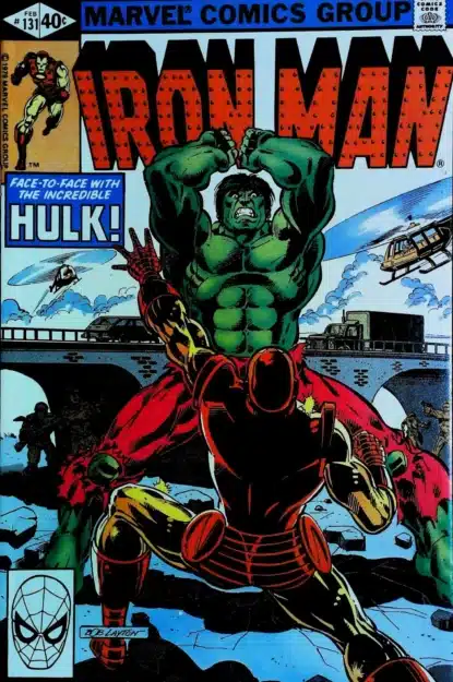 Couverture de IRON MAN (1968) #131 - par Bob Layton - lecubeacomics.com