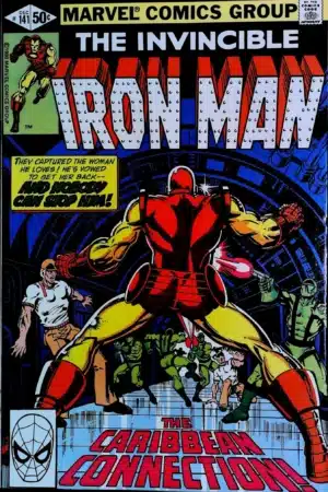 Couverture de IRON MAN (1968) #141 - par Bob Layton - lecubeacomics.com