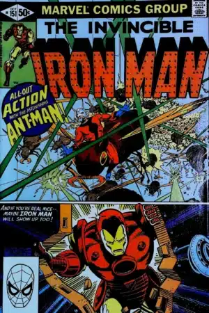 Couverture de IRON MAN (1968) #151 - par Bob Layton - lecubeacomics.com