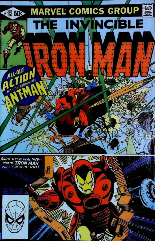 Iron Man #151, exemplaire FN/VF 7.0, recto