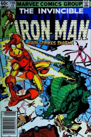 Couverture de IRON MAN (1968) #159 - par Paul Smith - lecubeacomics.com