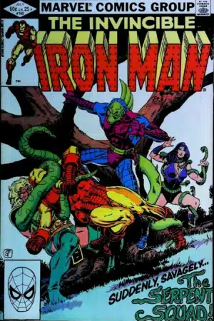 Couverture de IRON MAN (1968) #160 - par Jim Starlin - lecubeacomics.com
