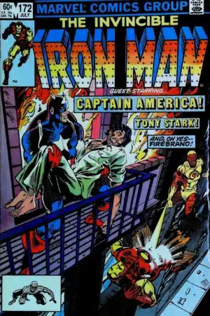 Couverture de IRON MAN (1968) #172 - par Luke McDonnell - lecubeacomics.com