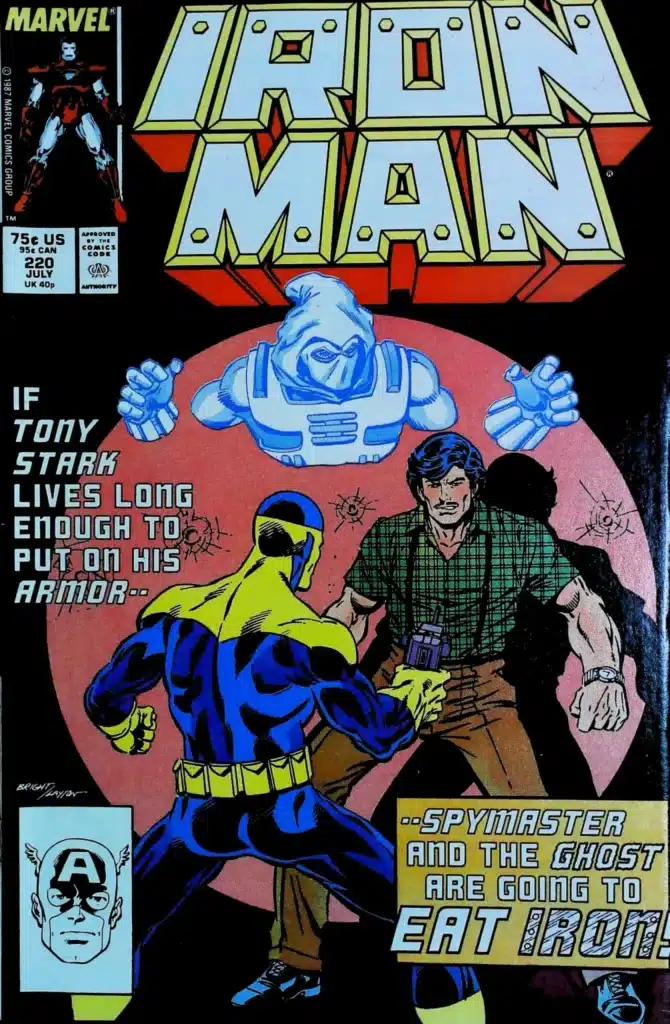 Iron Man #220, vue de l'exemplaire