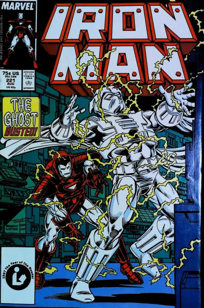 Iron Man #221, vue de l'exemplaire