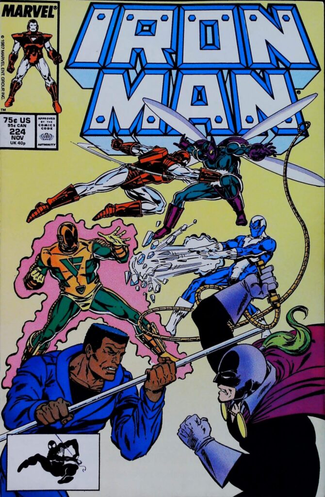 Iron Man #224, exemplaire FN+ 6.5, recto
