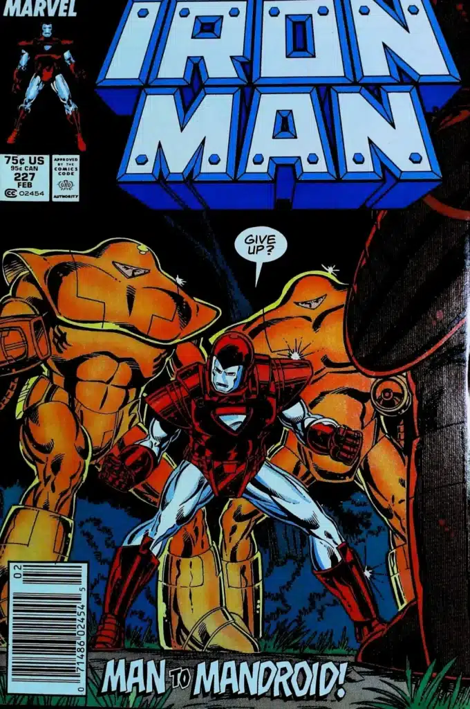 Iron Man #227, vue de l'exemplaire