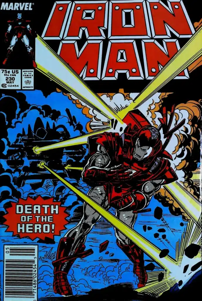 Iron Man #230, vue de l'exemplaire