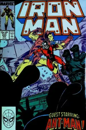 Couverture de IRON MAN (1968) #233 - par Butch Guice - lecubeacomics.com