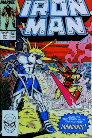 Couverture de IRON MAN (1968) #242 - par Bob Layton - lecubeacomics.com