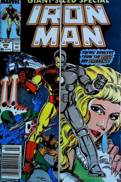 Couverture de IRON MAN (1968) #244 - par Bob Layton - lecubeacomics.com