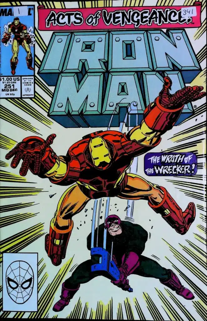 Iron Man #251, vue de l'exemplaire