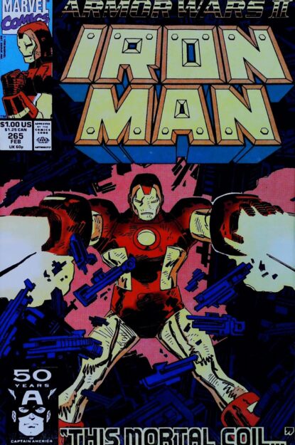 Couverture de IRON MAN (1968) #265 - par John Romita Jr - lecubeacomics.com