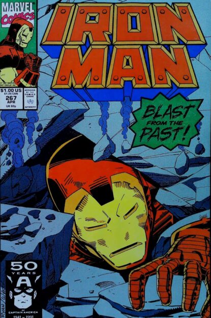 Couverture de IRON MAN (1968) #267 - par Paul Ryan - lecubeacomics.com