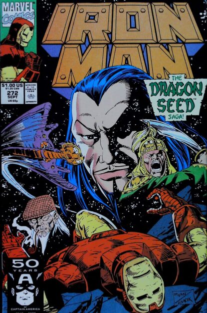 Couverture de IRON MAN (1968) #272 - par Paul Ryan - lecubeacomics.com